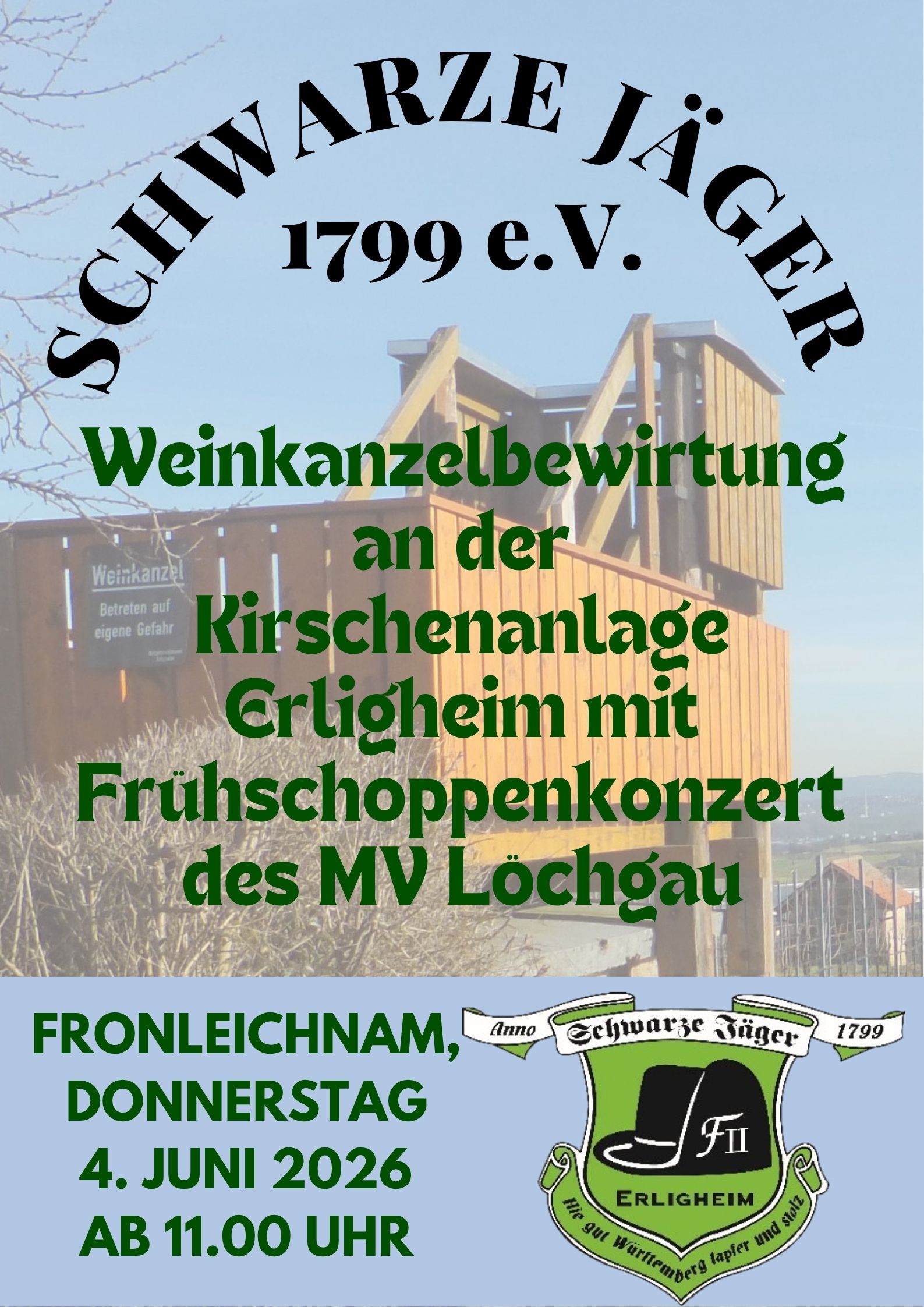 Einladung Weinkanzelbewirtung 2026