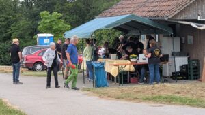 Bewirtungsstand an der Weinkanzel