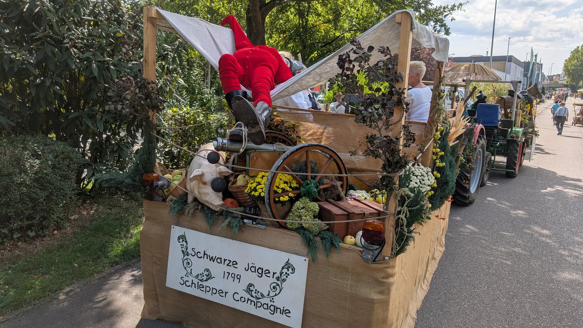 Der Wagen der Schlepper-Compagnie