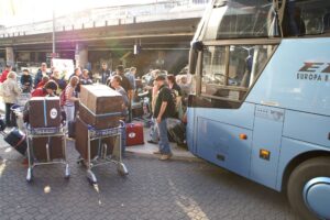 Am Flughafen Frankfurt