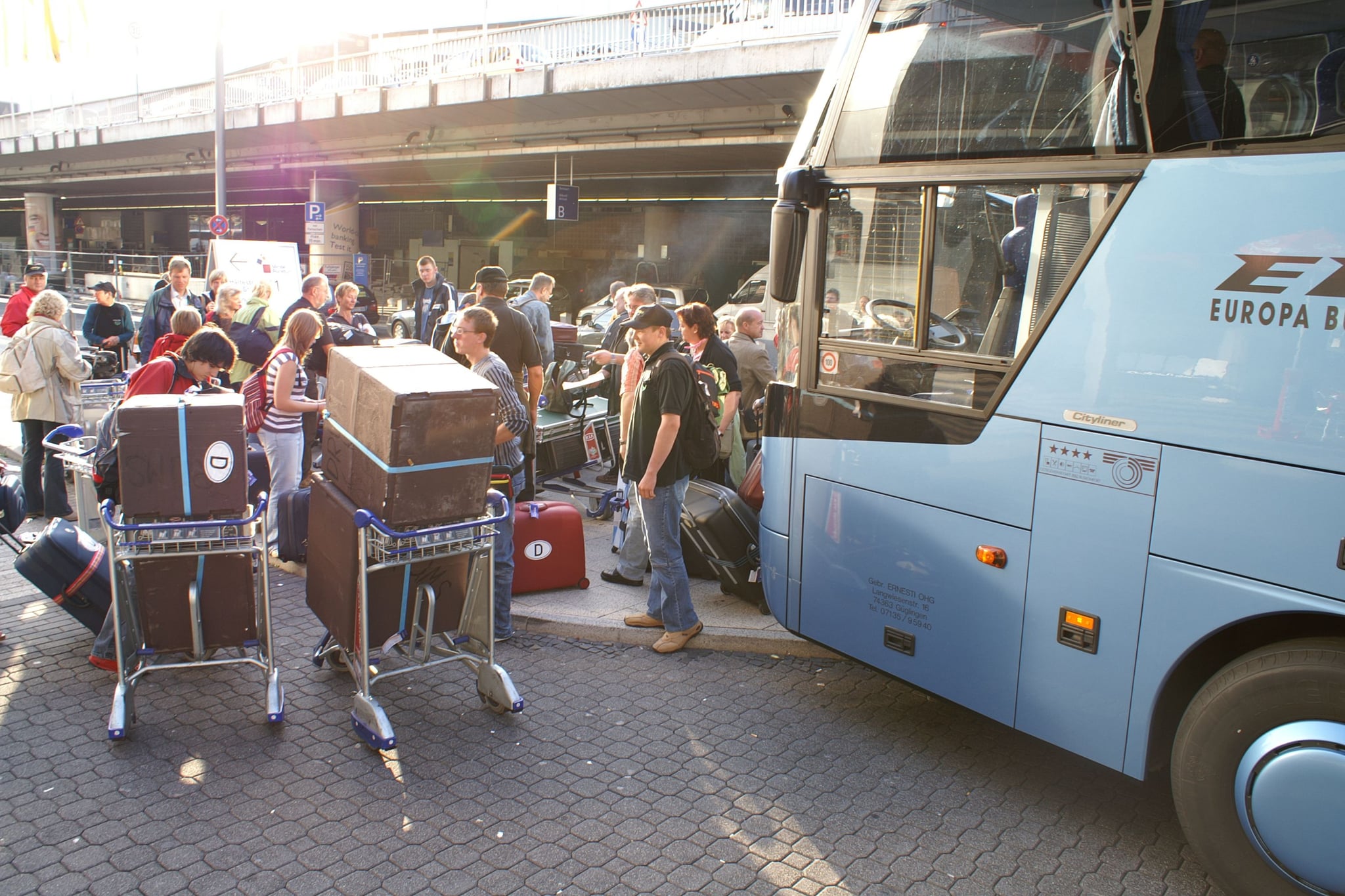 Am Flughafen Frankfurt