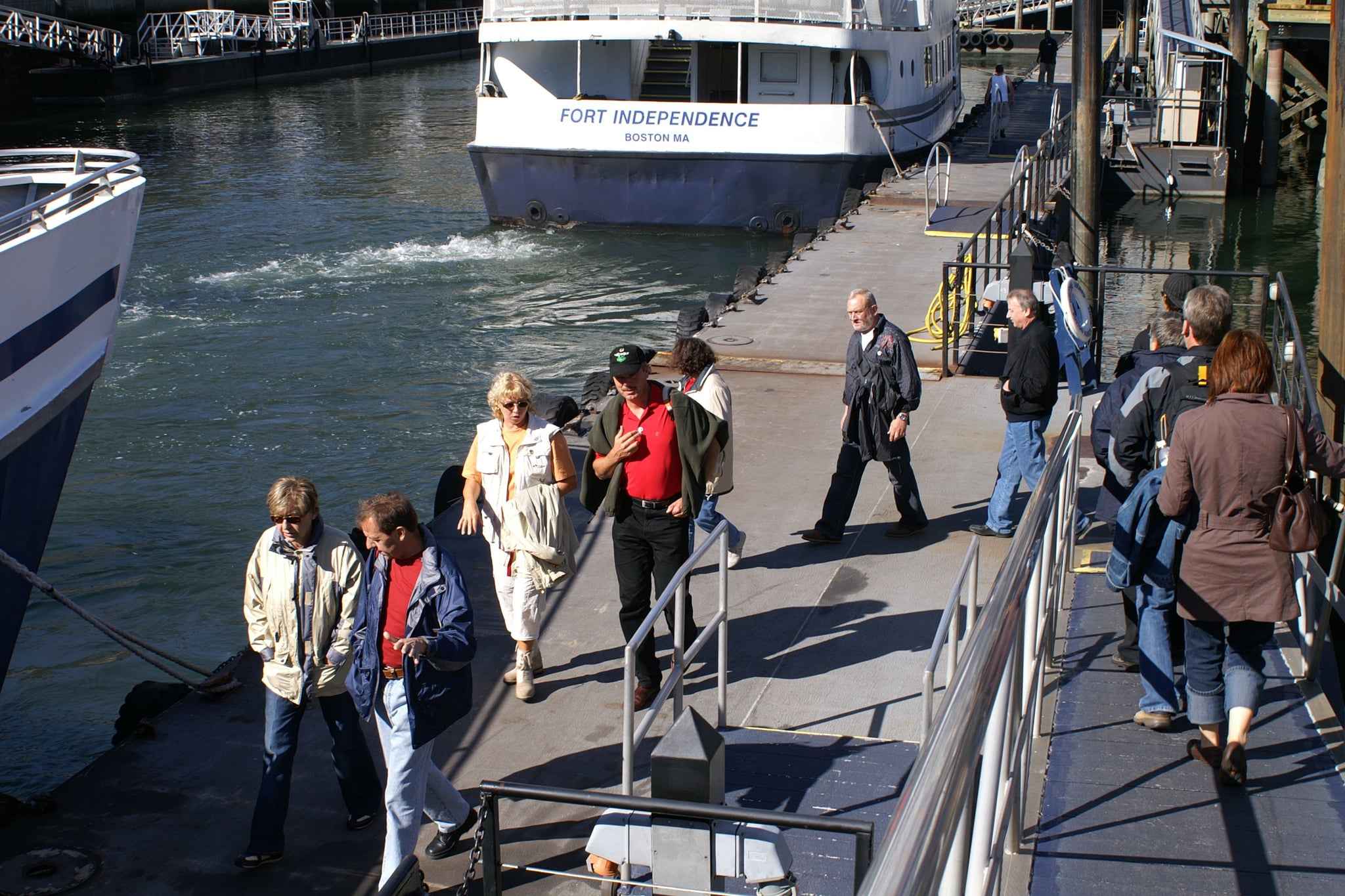 Im Hafen von Boston
