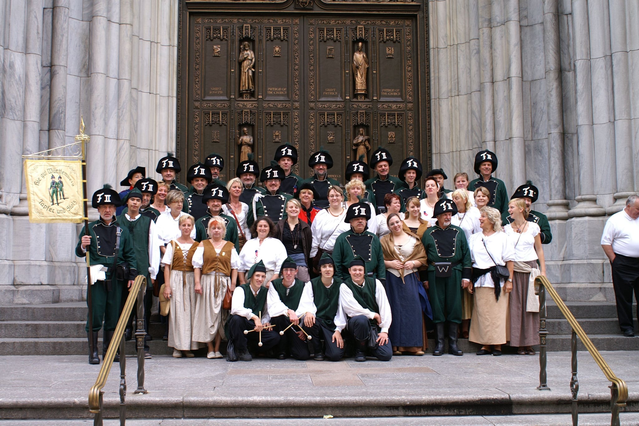Vor der St. Patrick’s Cathedral